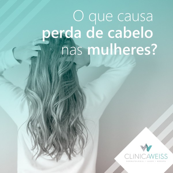 O que causa perda de cabelo nas mulheres?